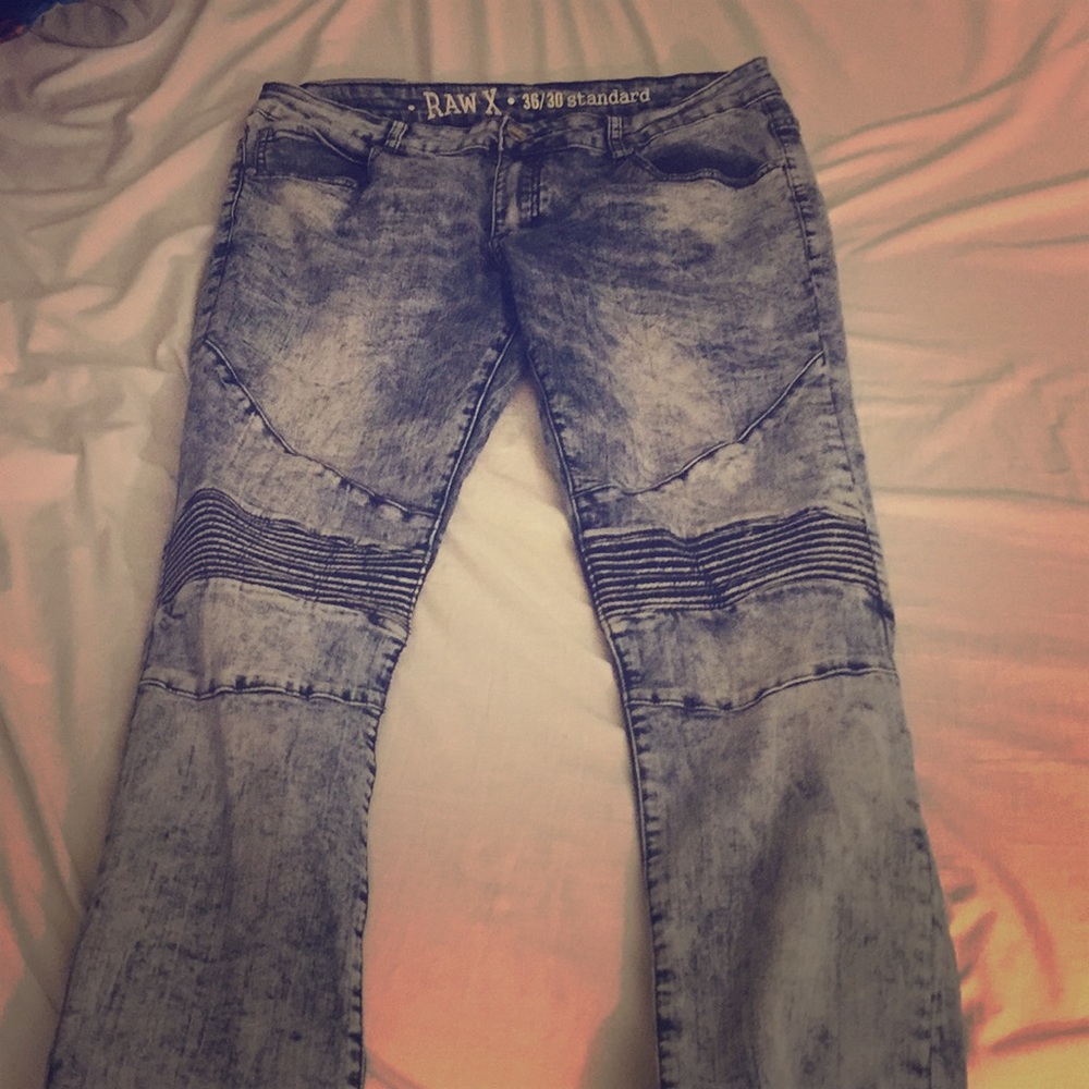 Raw X designer jeans